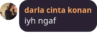 Sticker from kata darla