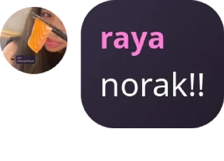 Sticker from raya