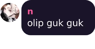 Sticker from Sticker Pack @n