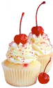 Sticker from dessert