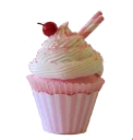 Sticker from dessert