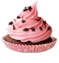 Sticker from dessert