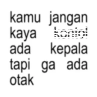 Sticker from apsh monyet.