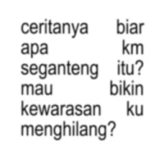 Sticker from apsh monyet.