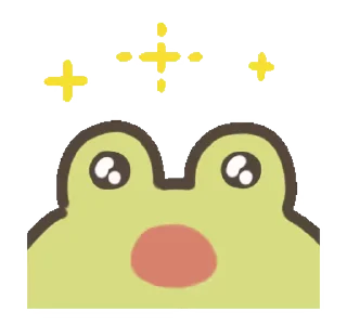 Sticker from Moving frog Sticker @RekcitsEnilbot