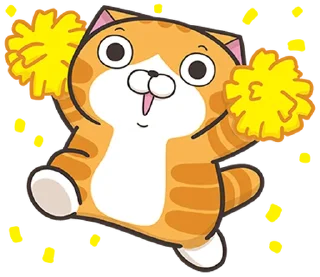 ⭐ emoji 白爛貓56☆超頑皮☆ Telegram sticker 11 of 40