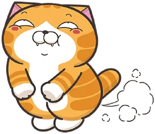 ⭐ emoji 白爛貓56☆超頑皮☆ Telegram sticker 17 of 40