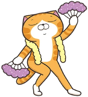 ⭐ emoji 白爛貓56☆超頑皮☆ Telegram sticker 19 of 40