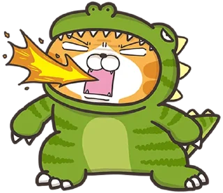 ⭐ emoji 白爛貓56☆超頑皮☆ Telegram sticker 14 of 40