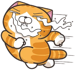 ⭐ emoji 白爛貓56☆超頑皮☆ Telegram sticker 9 of 40