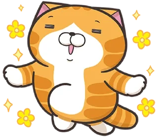 ⭐ emoji 白爛貓56☆超頑皮☆ Telegram sticker 12 of 40