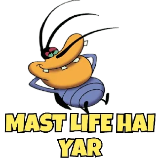😀 emoji OGGY AND THE COCKROACHES Telegram sticker 6 of 15