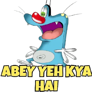 😀 emoji OGGY AND THE COCKROACHES Telegram sticker 5 of 15