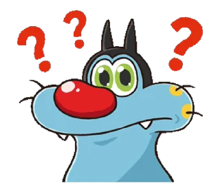 Sticker from Oggy