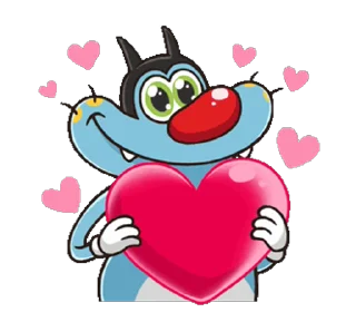 Sticker from Oggy