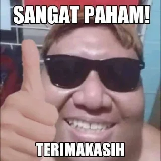 👍 emoji beliau ini samngat anak mim Telegram sticker 12 of 32