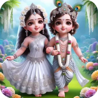 Sticker from Radhe Krishna @eAn0n ҽAɳσɳ