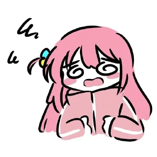 😵‍💫 emoji Zzul's BTR Pack @bocchi_stickers Telegram sticker 19 of 25