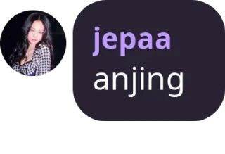 Sticker from kata jepa