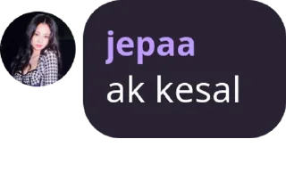 Sticker from kata jepa