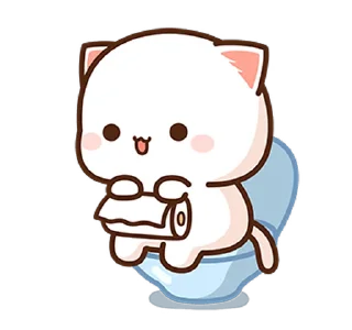 🚽 emoji @DEPRESSED_GIRL_KABBO — @stckrRobot Telegram sticker 20 of 37
