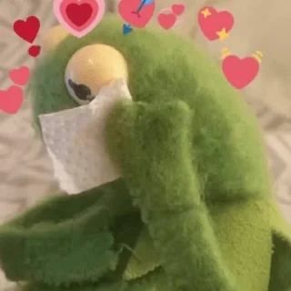 😀 emoji 💚🐸Kermit🐸💚 Telegram sticker 11 of 15