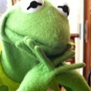 😀 emoji 💚🐸Kermit🐸💚 Telegram sticker 3 of 15