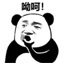 🤒 emoji 搞笑熊猫系列 👉 @zh_chu 👈 Telegram sticker 8 of 81