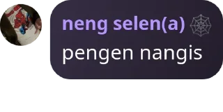 Sticker from selena @spiderwomanK
