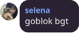 Sticker from selena @iverappers