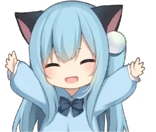 ⭐ emoji 贴贴~@NayutaMeow Telegram sticker 8 of 42