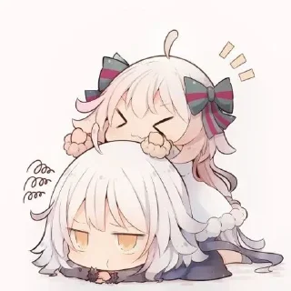 ⭐ emoji 贴贴~@NayutaMeow Telegram sticker 11 of 42