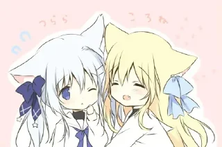 ⭐ emoji 贴贴~@NayutaMeow Telegram sticker 7 of 42