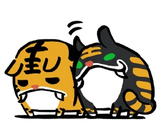 Sticker from hu yeh