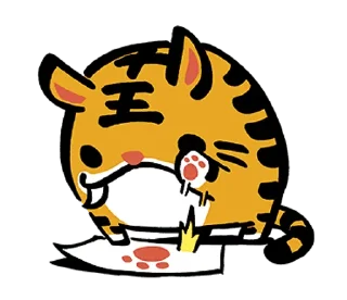 Sticker from hu yeh