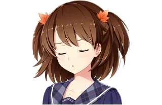 😑 emoji [GINHARU] MOMIJI🍁@esu1Gov Telegram sticker 11 of 13