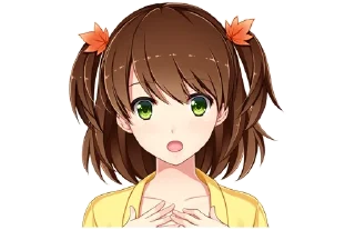 😯 emoji [GINHARU] MOMIJI🍁@esu1Gov Telegram sticker 8 of 13