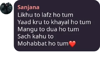 Sticker from Shayari ❤️