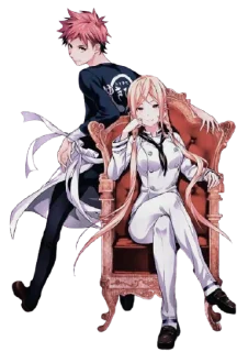 Sticker from Erina & Souma @animestickerchannel