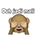 🙈 emoji Dees Telegram sticker 7 of 46
