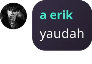 Sticker from erik