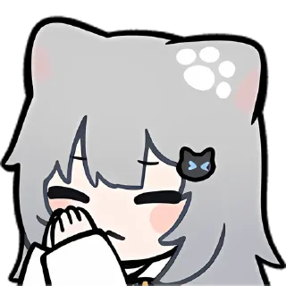 🙏 emoji 小亦常用表情包 Telegram sticker 18 of 24