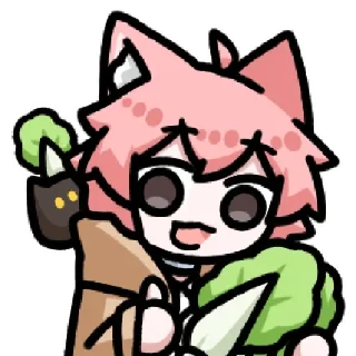 🥬 emoji 小亦常用表情包 Telegram sticker 16 of 24