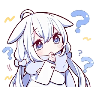 🤔 emoji 小亦常用表情包 Telegram sticker 5 of 24
