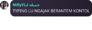 Sticker from gerabah😈 (gerakan ghibah bers pack by @QuotLyBot