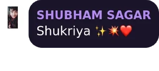 ✨ emoji Shubham 🙂 Telegram sticker 5 of 46