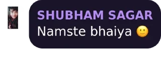 🙏 emoji Shubham 🙂 Telegram sticker 6 of 46