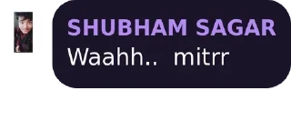 👌 emoji Shubham 🙂 Telegram sticker 8 of 46