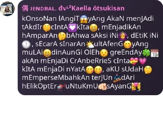 😱 emoji BABD (bocah alay butuh duit) pack by @QuotLyBot Telegram sticker 7 of 120