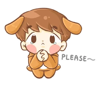 🐶 emoji 소중한 ⸻ @niina’s   ౨ৎ   @stikie Telegram sticker 7 of 40